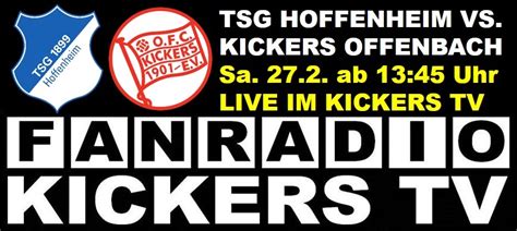 kickers offenbach live tv